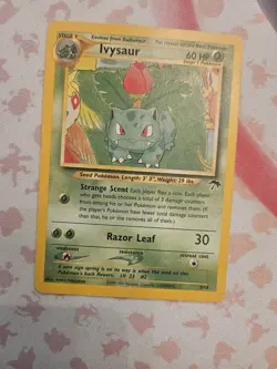 Pokemon Ivysaur Card 5/18 Southern Islands Rare MP - Image 5