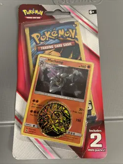 Team Up Sun And Moon Blister - (2) 3 Card Mini Booster Pack Coin - Pokemon 2019 - Image 1