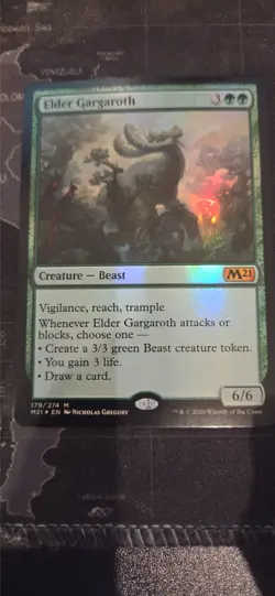 MtG Elder Gargaroth Foil - Image 1