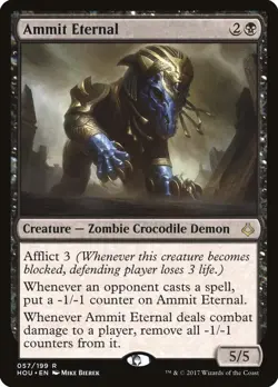 Ammit Eternal Regular - Hour Of Devastation MTG-NM - Image 1