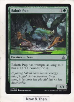 Magic: MTG: Oath of the Gatewatch: Foil: Baloth Pup - Image 1