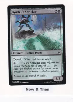 Magic: MTG: Oath of the Gatewatch: Foil: Kozilek's Shrieker - Image 1