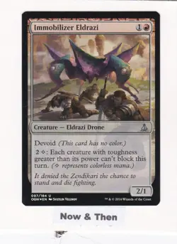Magic: MTG: Oath of the Gatewatch: Foil: Immobilizer Eldrazi - Image 1