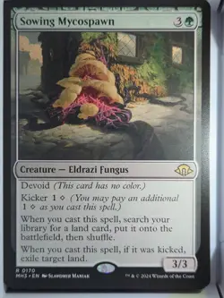 Sowing Mycospawn - R170 - MTG - Modern Horizons 3 (MH3) - Image 1
