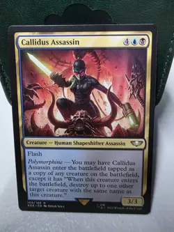 MTG Callidus Assassin, NM-Mint, English Universes Beyond: Warhammer 40K - Image 1