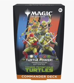 *PRE-SALE* NEW MTG Teenage Mutant Ninja Turtles Commander Deck Jan 3rd Deadline - Image 1