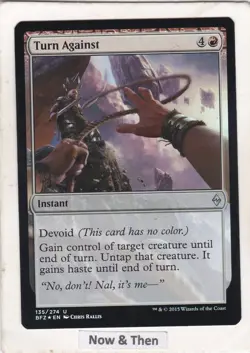 Magic: MTG: Battle for Zendikar: Foil: Turn Against - Image 1