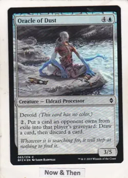 Magic: MTG: Battle for Zendikar: Foil: Oracle of Dust - Image 1