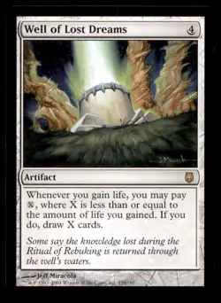 MTG Well of Lost Dreams LP Light Play Darksteel [4762] - Image 1