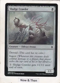 Magic: MTG: Battle for Zendikar: Foil: Sludge Crawler - Image 1