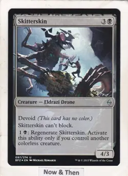 Magic: MTG: Battle for Zendikar: Foil: Skitterskin - Image 1