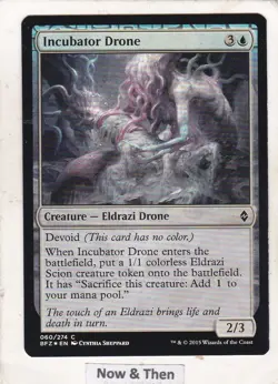 Magic: MTG: Battle for Zendikar: Foil: Incubator Drone - Image 1
