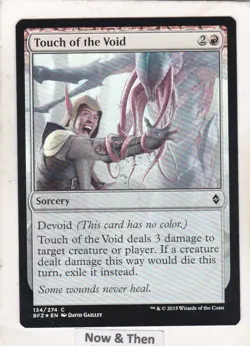 Magic: MTG: Battle for Zendikar: Foil: Touch of the Void - Image 1