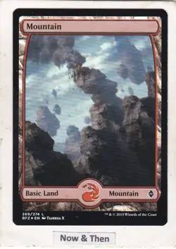 Magic: MTG: Battle for Zendikar: Foil: Mountain #269 - Image 1