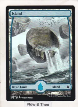 Magic: MTG: Battle for Zendikar: Foil: Island #258 - Image 1