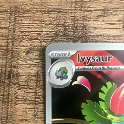 Pokemon TCG Ivysaur Illustration Rare Mega Evolutions 134/132 PSA MINT CONTENDER - Image 2