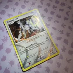 Pokemon TCG Arceus AR9 Holo Rare Platinum Moderate Play MP - Image 3
