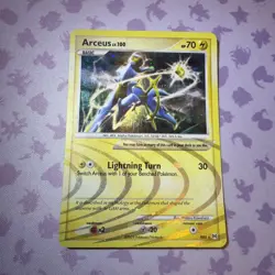 Arceus - AR6 - Pokemon Arceus Holo Card Lightly Played LP - Image 1