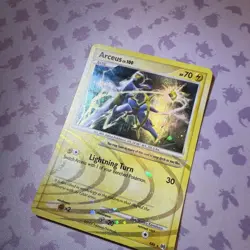 Arceus - AR6 - Pokemon Arceus Holo Card Lightly Played LP - Image 2