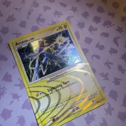 Arceus - AR6 - Pokemon Arceus Holo Card Lightly Played LP - Image 3