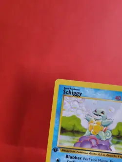 Pokemon Karten Sammlung - Starter Schiggy 63/102 1. Edition Base - Exc-Near Mint - Image 2