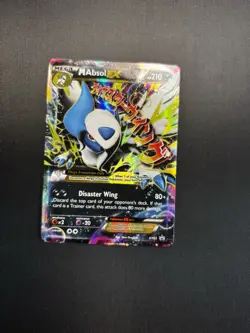 Pokemon M Absol EX XY63 Heavy Play - Image 1