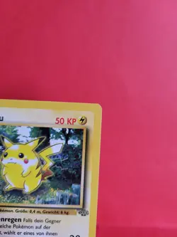 Pokemon Karten Sammlung - Starter Pikachu 60/64 1. Edition Jungle Exc-Near Mint - Image 3
