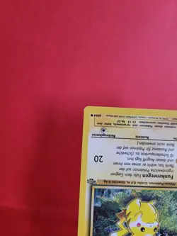 Pokemon Karten Sammlung - Starter Pikachu 60/64 1. Edition Jungle Exc-Near Mint - Image 4