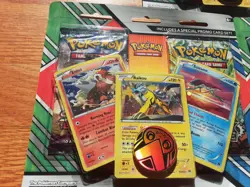 Pokemon Blister Pack w/ Legendary dogs set. - Image 1