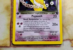 Dark Hypno 9/82 Team Rocket 1st Edition Holo Rare Near-Mint Pokemon - Image 3