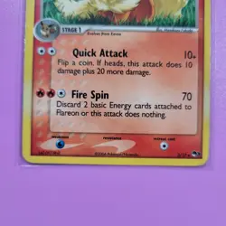 Pokemon TCG Flareon POP Series Promos 3 2 Holo Holo Rare - Image 3