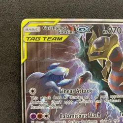 Garchomp & Giratina GX FA Black Star Promo SM193 Pokemon Sun & Moon 2019 - Image 2