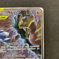 Garchomp & Giratina GX FA Black Star Promo SM193 Pokemon Sun & Moon 2019 - Image 3