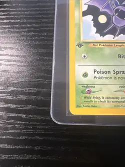 Zubat 59/64 1st Edition Neo Revelation WOTC Vintage Pokemon - Image 2