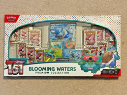Pokemon TCG Scarlet & Violet 151 Blooming Waters Premium Collection Box SEALED - Image 1