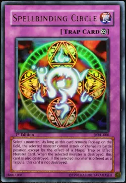 Yu-Gi-Oh! Spellbinding Circle MRL-006 1.Edition Asian-English UR [EX] | EN 2002 - Image 1