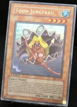 Yu-Gi-Oh! Toon-Jungfrau SRL-G072 1.Auflage (1st Edition) Ultra Rare [P]| DE 2002 - Image 3