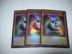 YuGiOh Artmage Power Patron OP30-EN006 Super Rare Playset NM Free Shipping - Image 1