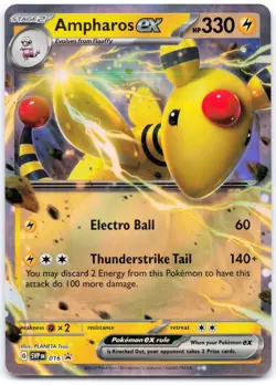 Ampharos ex - 016 Holo SV: Scarlet & Violet Promo Cards - Image 1
