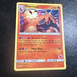 Charizard 3/70 NON HOLO Dragon Majesty Pokemon Card - Image 1