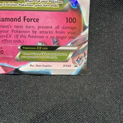 M Diancie EX XY44 Black Star Promo - Pokemon Card XY 2015 - Image 5