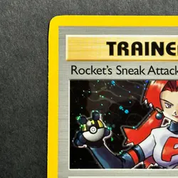 1st Edition Rocket's Sneak Attack 16/82 Holo Rare Pokemon Card - Image 2