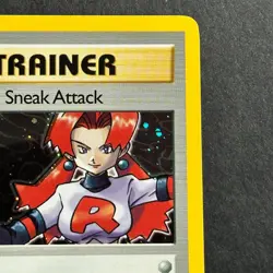 1st Edition Rocket's Sneak Attack 16/82 Holo Rare Pokemon Card - Image 3
