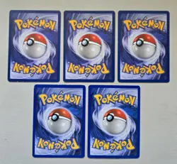 Pokemon TCG WOTC Black Star Promo Lot 5 Cards Vintage - Image 2