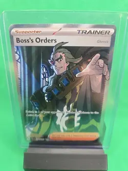Pokemon TCG Boss's Orders Trainer Full Art Holo Rare Card 248/193 - Image 1