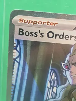 Pokemon TCG Boss's Orders Trainer Full Art Holo Rare Card 248/193 - Image 2