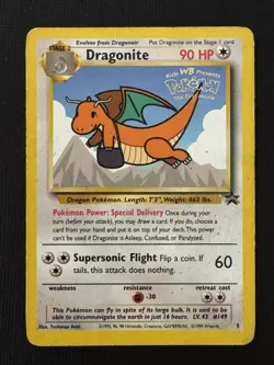 Pokemon Dragonite 05/53 Wotc Promo Regular 90HP Kids WB Movie Promo Card - Image 1