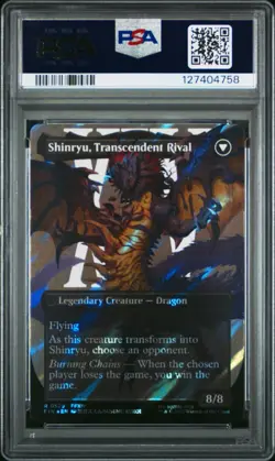 2025 MTG Final Fantasy Zenos Yae Galvus Shinryu (Surge Foil) 529 PSA 10 - Image 2