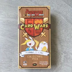 Cryptozoic Adventure Time Card Wars Fionna vs. Cake Collector's Pack Box - Image 1