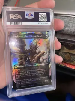 Sephiroth, Fabled SOLDIER (0317) (Borderless) Final Fantasy Foil PSA 10 🔥 - Image 2